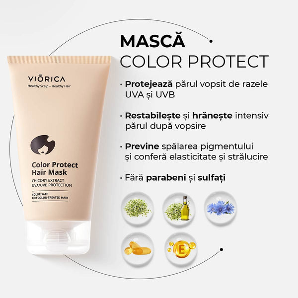 Mască pentru protecția culorii, Viorica - Viorica Cosmetic MD