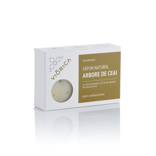 Săpun Natural Viorica Cosmetic Handmade cu Arbore de Ceai