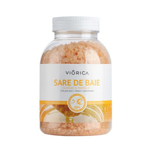 Sare de Baie cu Miere și Propolis - Viorica Cosmetic MD