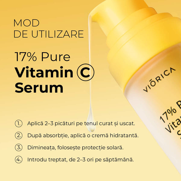 Ser cu Viorica Cosmetic Moldova 17 Vitamina C pură Serul cu Vitamina C 17