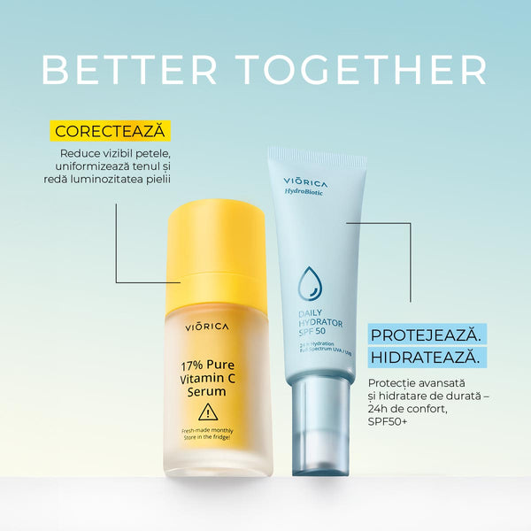 Ser cu Viorica Cosmetic Moldova 17 Vitamina C pură Serul cu Vitamina C 17