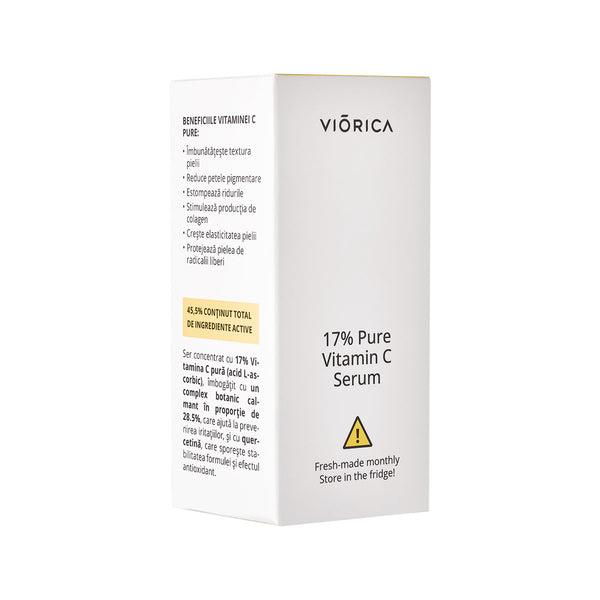 Ser cu Viorica Cosmetic Moldova 17 Vitamina C Pură - Airless Serul cu Vitamina C 17