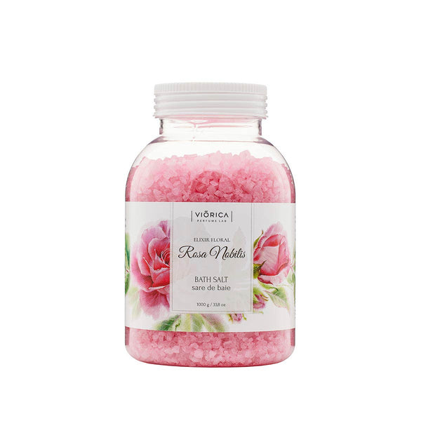 Sare de Baie „Elixir Floral Rosa Nobilis” - Viorica Cosmetic MD