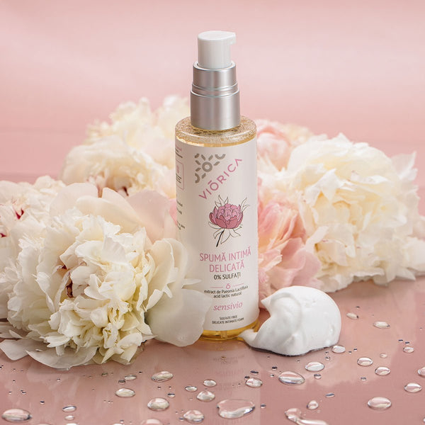 Spumă Intimă Delicată Viorica Sensivio - Viorica Cosmetic MD