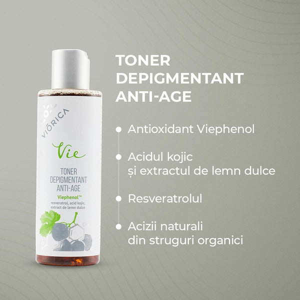 Toner Depigmentant Viorica Cosmetic Anti-Age, Viorica Vie