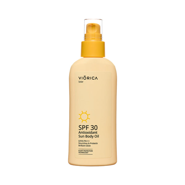 Ulei de Corp cu Protecţie Solară Antioxidant Spf 30, Viorica Solar - Viorica Cosmetic MD