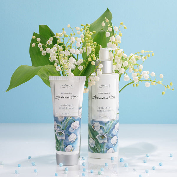 Set pentru Corp „Elixir Floral Lăcrămioara Albă” - Viorica Cosmetic MD