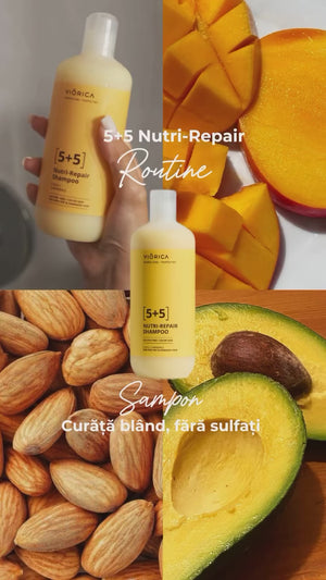 Șampon Nutri-Reparator 5+5 pentru păr foarte uscat și deteriorat, Viorica