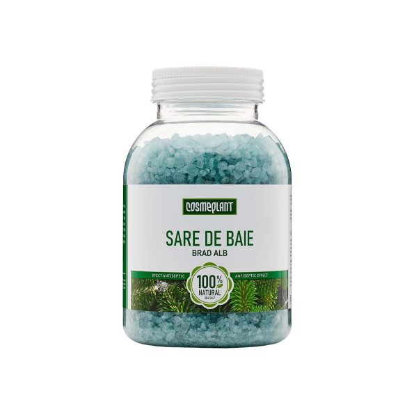 Sare de Baie cu Extract și Ulei Esențial de Brad Alb - Viorica Cosmetic MD